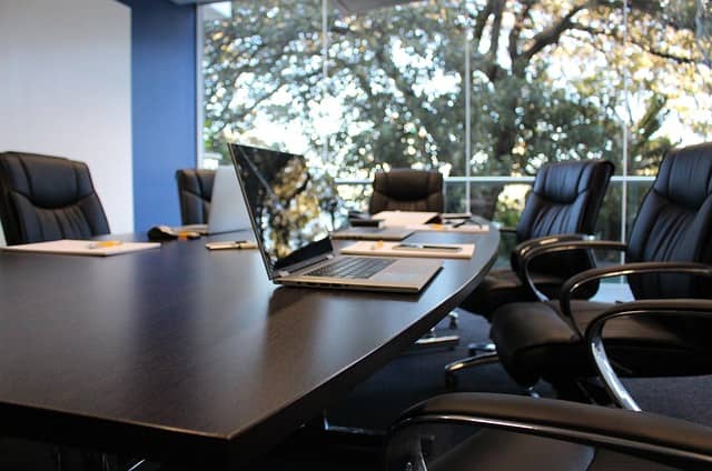 image of a laptop in an office, Improve Engagement
